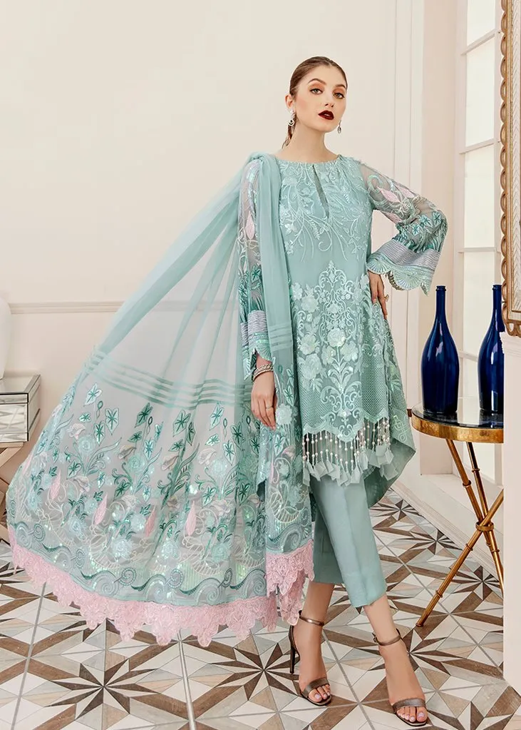Afrozeh Designer Party Outfit #Y6008